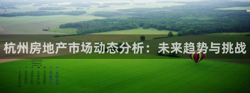 新宝5平台注册：杭州房地产市场动态分析：未来趋势与挑战