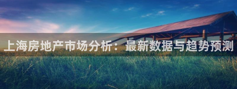 新宝gg5：上海房地产市场分析：最新数据与趋势预测