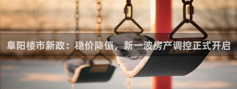 新宝5平台登录下载软件：阜阳楼市新政：稳价降值，新一波房产调