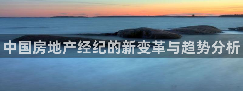 新宝5官方网站：中国房地产经纪的新变革与趋势分析