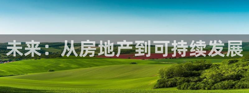 新宝5培训：未来：从房地产到可持续发展