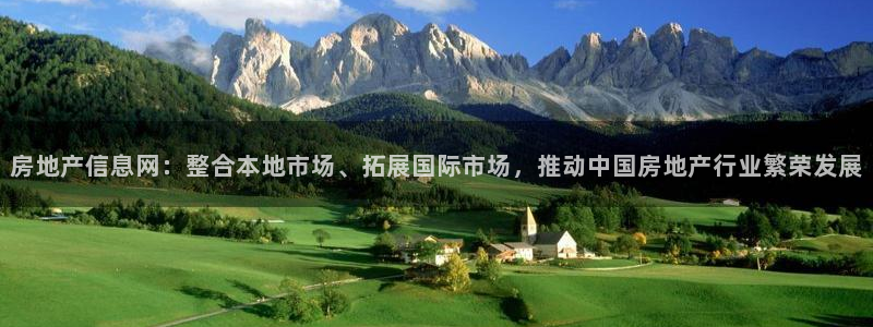 新宝5平台注册资金：房地产信息网：整合本地市场、拓展国际市场