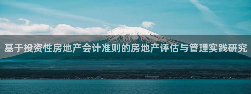 新宝5是谁的：基于投资性房地产会计准则的房地产评估与管理实践