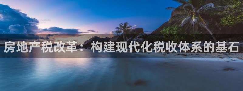 新宝5月：房地产税改革：构建现代化税收体系的基石