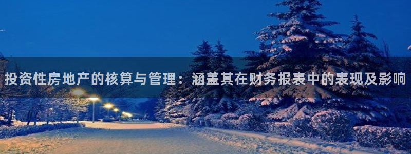 股票5G宝新：投资性房地产的核算与管理：涵盖其在财务报表中的