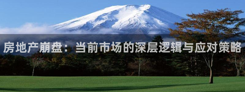 新宝5注册账号：房地产崩盘：当前市场的深层逻辑与应对策略