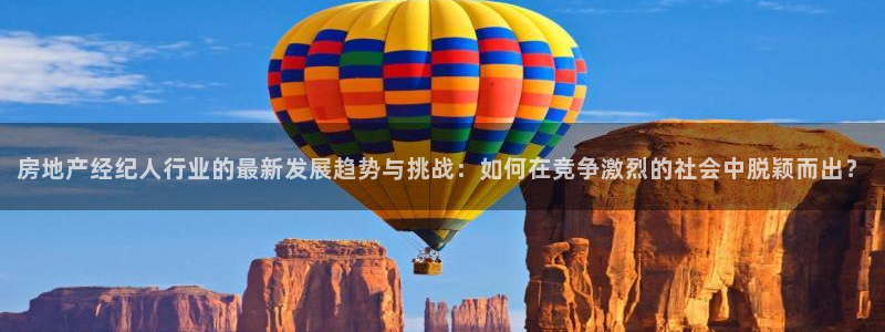 新宝5开好：房地产经纪人行业的最新发展趋势与挑战：如何在竞争